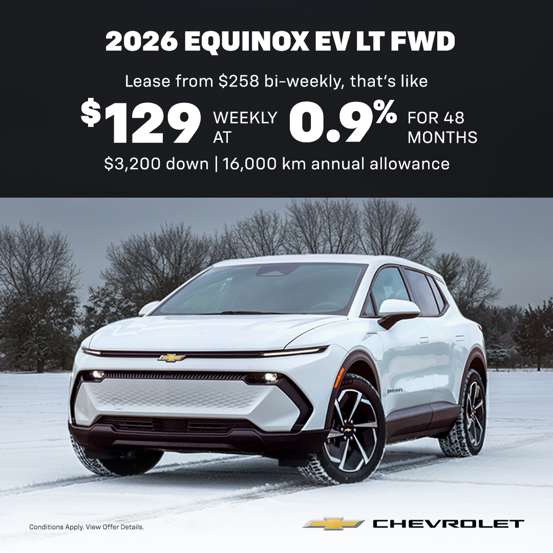 2026 Chevrolet Equinox Ev LT FWD