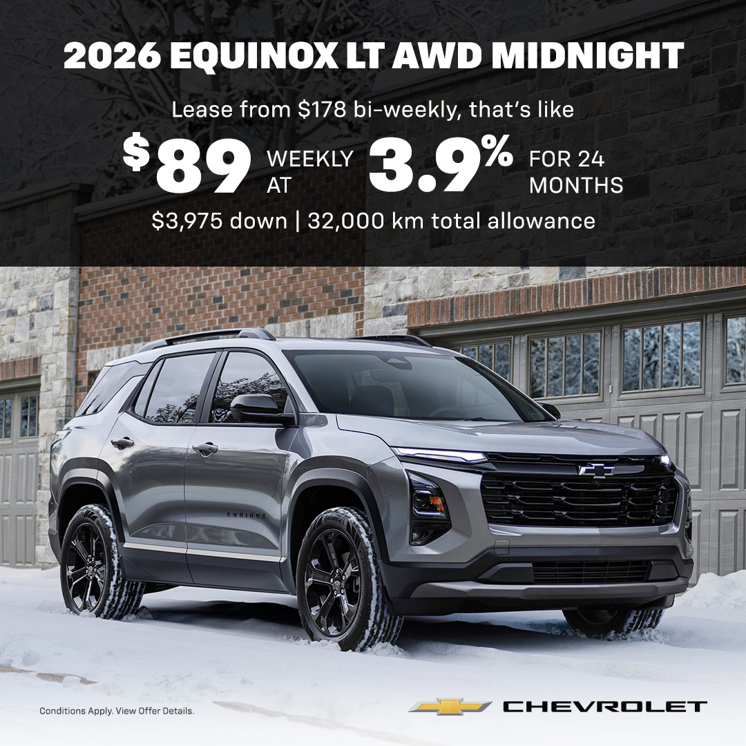 2026 Chevrolet Equinox LT AWD Midnight